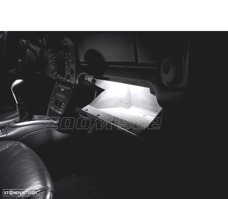 KIT COMPLETO 10 LAMPADAS LED INTERIOR PARA PORSCHE 911 996 CARRERA S TURBO 4S 98-05 - 3