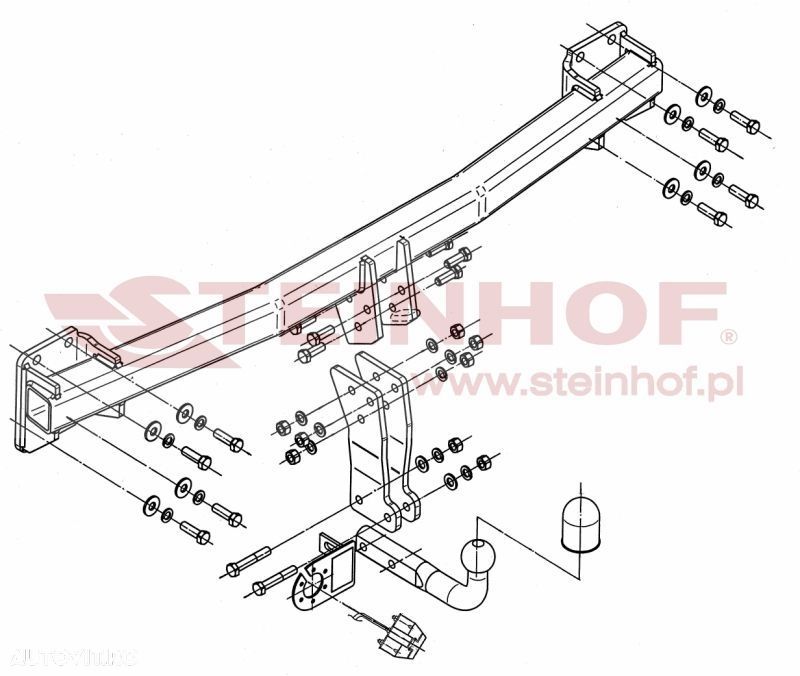 Carlige auto de remorcare Volkswagen Touareg - 2