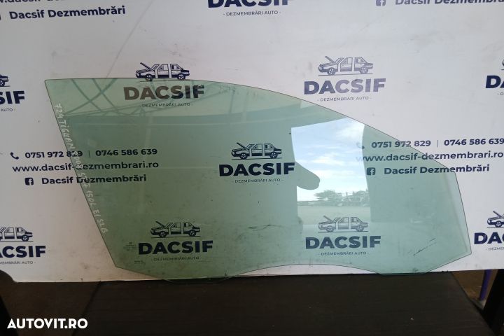Geam usa fata stanga 43R-001025 43R-001025 Volkswagen VW Tiguan 1 5N - 1