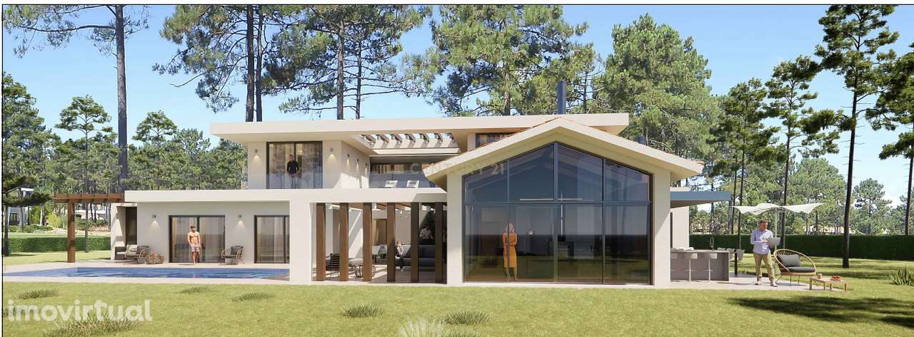 Terreno Urbano com Projeto na Prestigiada Herdade da Aroeira - Grande imagem: 2/20