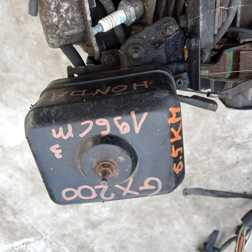 silnik AGEGAT prądnica prądotwórczy zagęszczarka motor blok wał karter rozrusznik gażnik honda gx200 GX 200 196CM3 6,5Km - 30