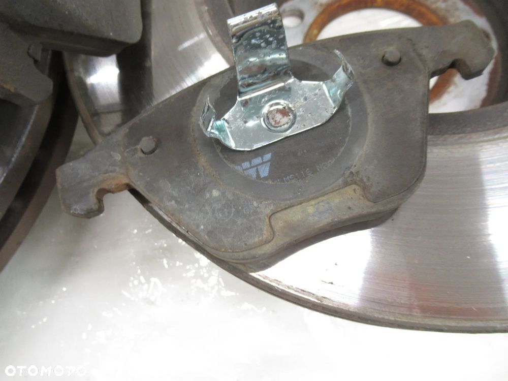 Tarcze hamulcowe przód przednie klocki czujnik BMW e60 e61 e63 e64 324mm - 17