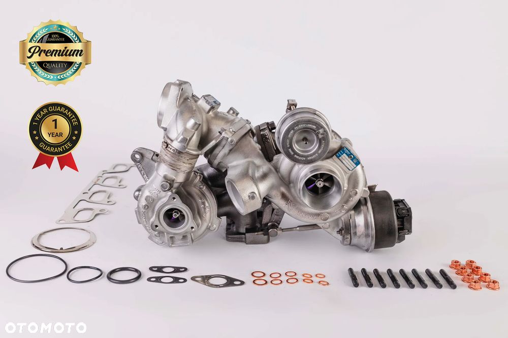 Turbosprężarka BiTurbo VW Crafter 2.0 TDI 143 163 10009700113 03L145701R - 1