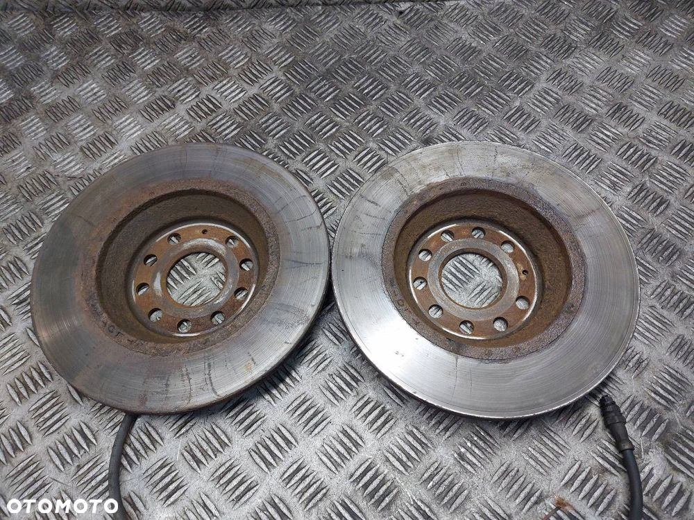 TARCZE HAMULCOWE TYŁ ZACISKI VW PASSAT B8 LIFT 3Q0615405AE 3Q0615406AE - 10