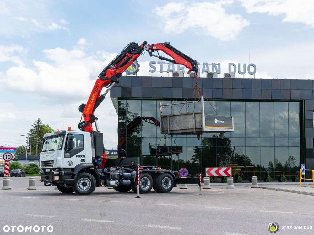 Iveco TRAKKER 450 6x4 PALFINGER PK 44002 HDS Żuraw Fly Jib Ciągnik - 2