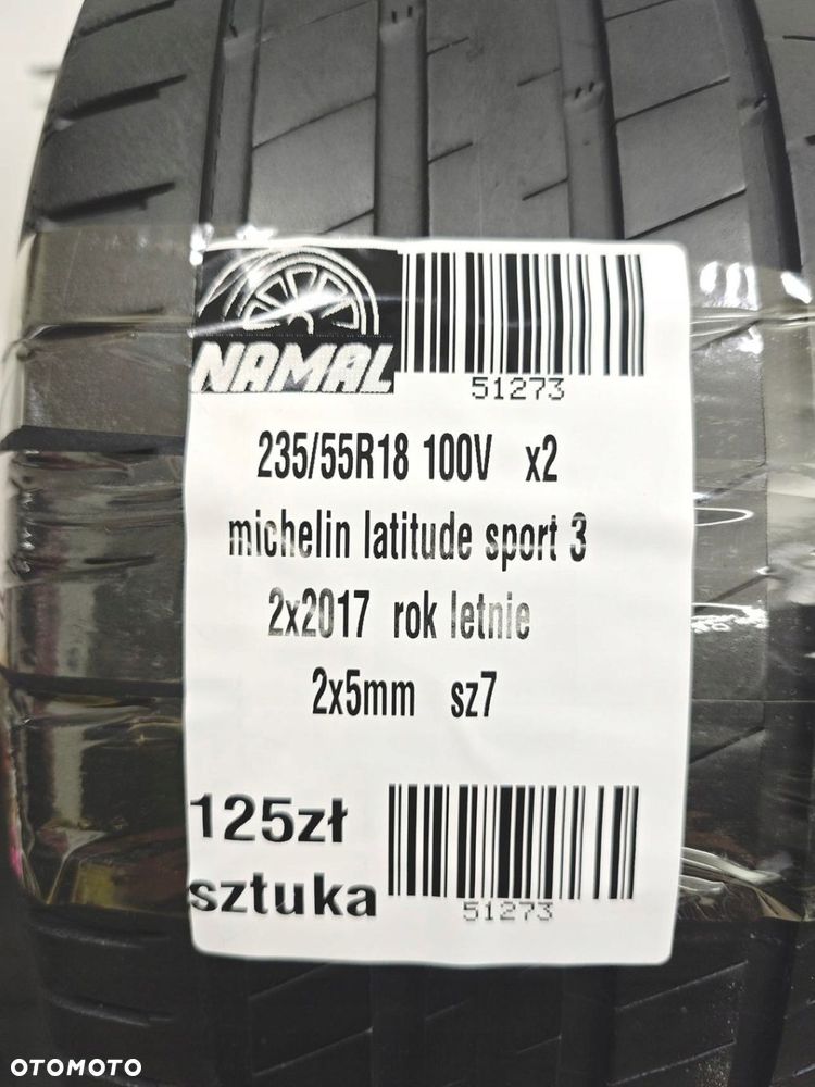 2x 235/55r18 michelin 2017 opony letnie 51273 - 8
