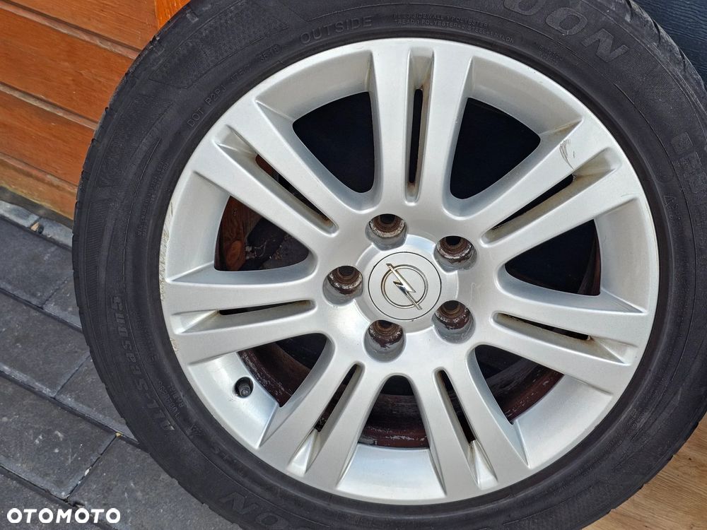 KOŁA FELGI ALUMINIOWE OPONY WIELOSEZONOWE OPEL VECTRA ASTRA ZAFIRA SIGNUM 16 CALI 5x110 ET39 205/55/16 - 7