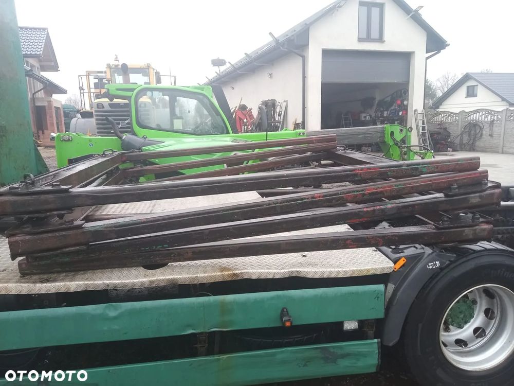 Zabudowa kłonicowa do drewna drzewa lasu Man Scania hds dźwig żuraw - 3