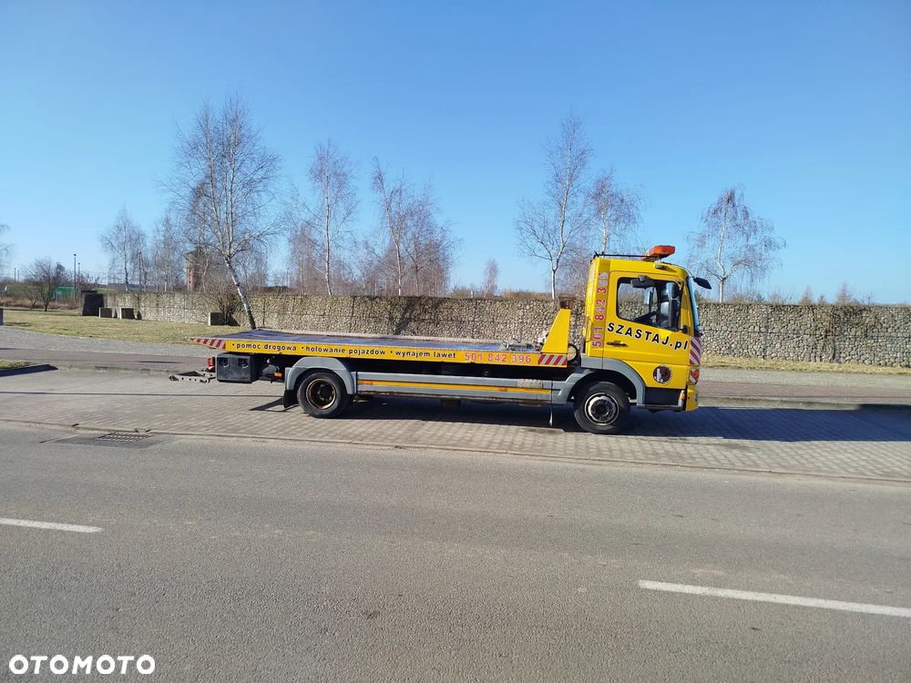 Mercedes-Benz Pomoc Drogowa Lawet Mercedes 917 Hydrauliczna Opuszczana Platforma Wciągarka Widelec Pilot - 28