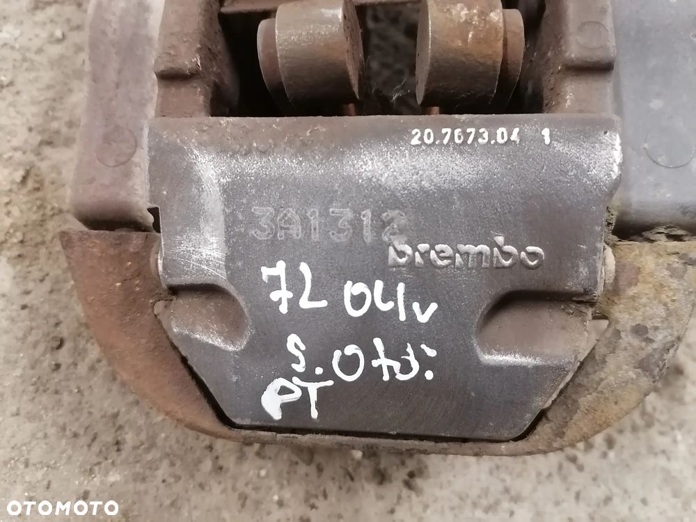 Zacisk Tył Tylny Lewy Prawy Brembo Touareg 7L - 14