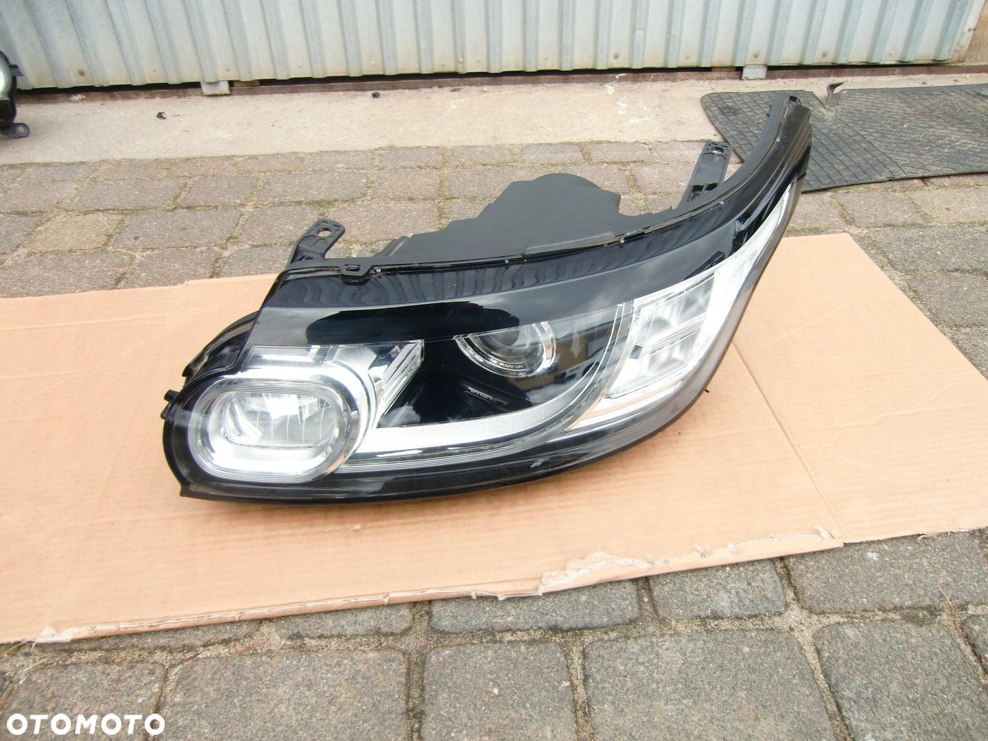 LAMPY LEWA RANGE ROVER SPORT II 2014 R 8 PIN XENON EUROP ŁADNA - 1