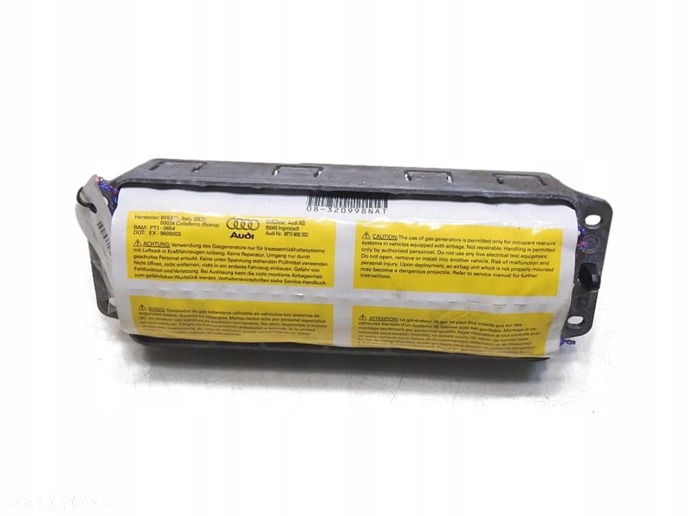 PODUSZKA AIRBAG PASAŻERA AUDI A3 8P 8P0880202 - 1