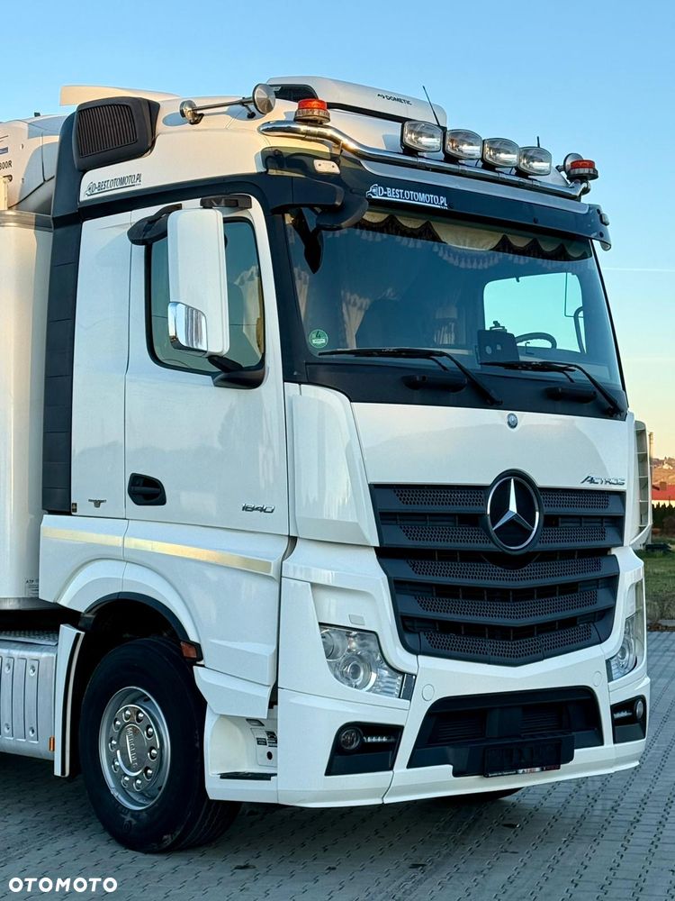 Mercedes-Benz ACTROS 1840 / CHŁODNIA / WINDA / 15 EUROPALET / 6.10 M DŁUGOŚCI / DUŻA KABINA / AUTOMAT / SPROWADZONY / SERWISOWANY / EURO 6 - 8