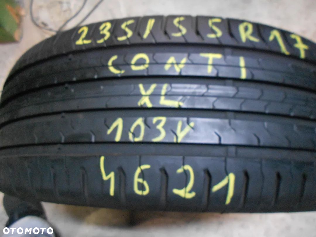 OPONA POJEDYNKA 235/55R17 CONTINENTAL CONTI ECO CONTACT 5 XL  DOT 4621 8.4MM - 1