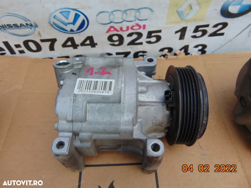Compresor clima Fiat 1.2 benzina tipo fiat 500 abarth 500l 500c panda doblo evo punto lancya ypsilo - 1
