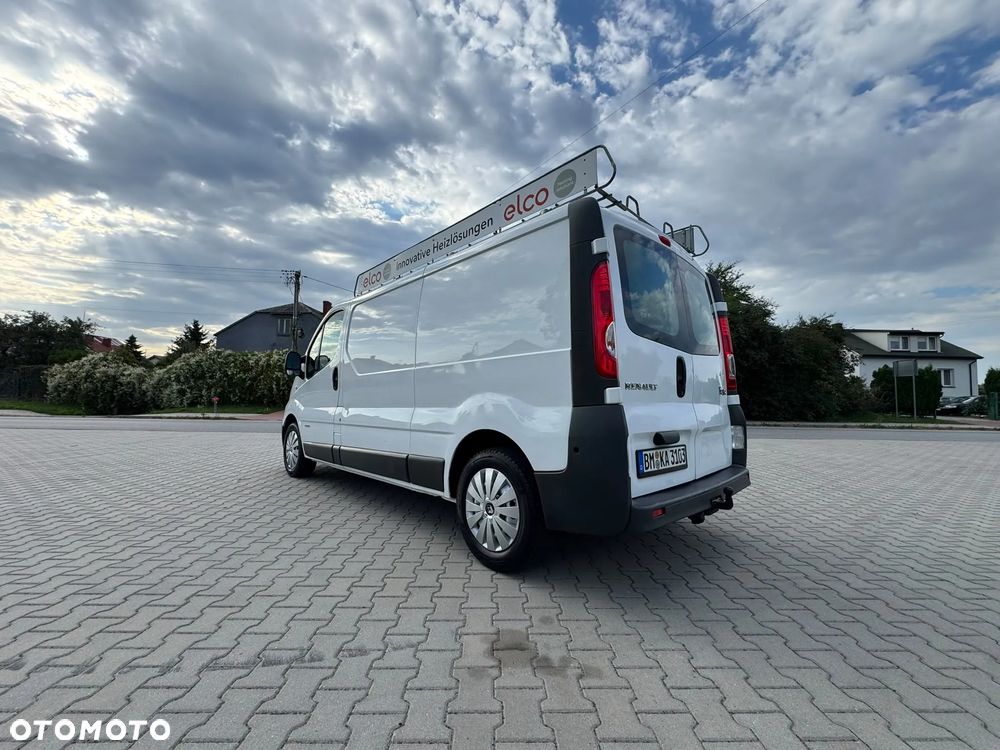 Renault TRAFIC L2H1 LONG Długi Furgon 3os. Serwis Hak Super Stan NISKI PRZEBIEG - 15