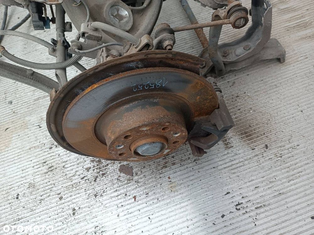 KOMPLETNE ZAWIESZENIE BELKA SANKI TYŁ WAHACZE HAMULCE PEUGEOT 407 I COUPE - 6