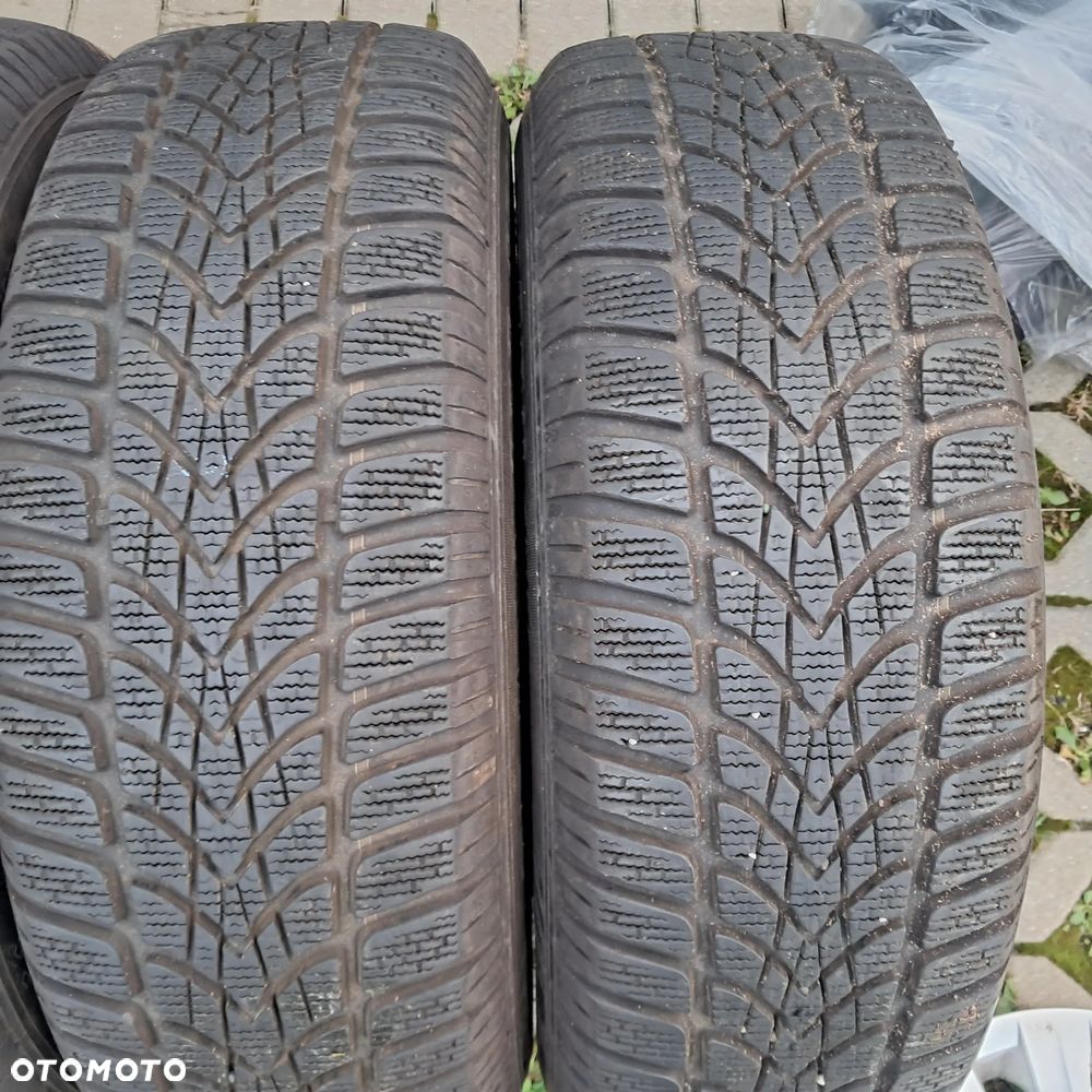 Koła zimowe opony Golf 5g VII polo caddy felgi+opony+kołpaki komplet 195/65/15 195/65R15 dunlop - 6