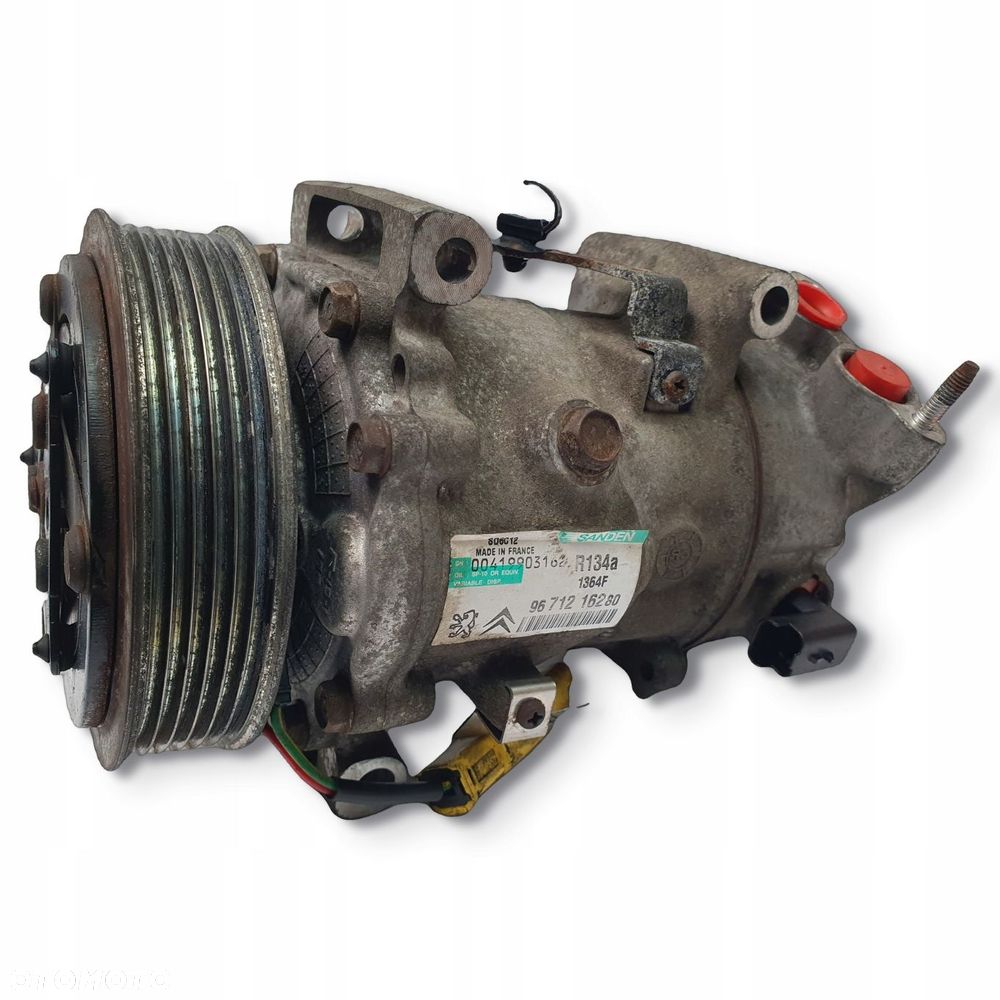 SPRĘŻARKA KLIMATYZACJI Peugeot 207 1.6 VTI 9671216280 kompresor - 1
