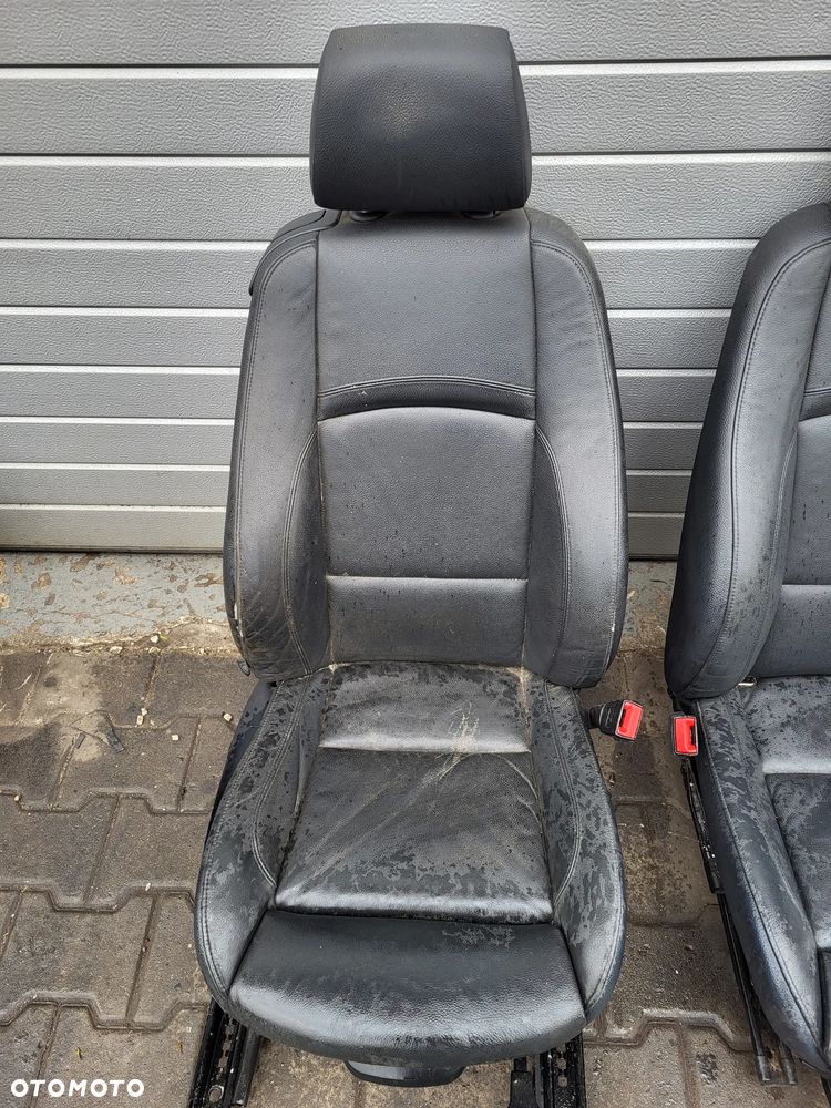 BMW E92 COUPE WNĘTRZE FOTELE SPORTY KANAPA BOCZKI SKÓRA - 3