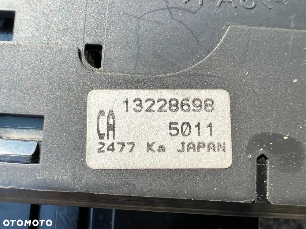 Przełącznik szyb lusterek Opel Zafira B 13228698 - 2