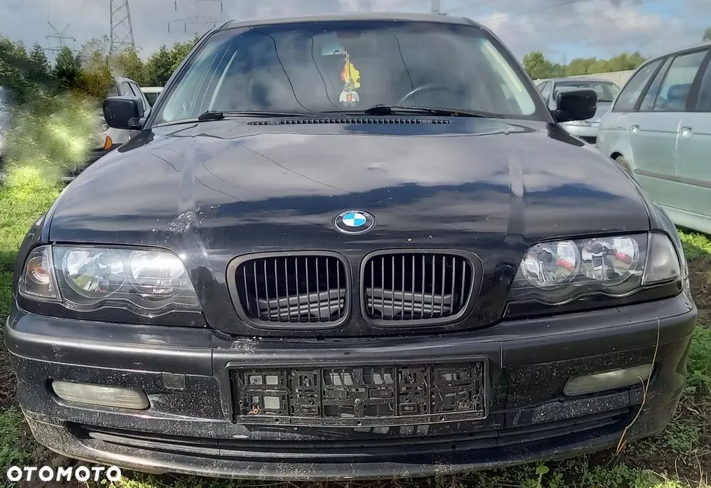 BMW 318i E46 klapa drzwi zderzak głowica skrzynia lampa reflektor felgi - 1
