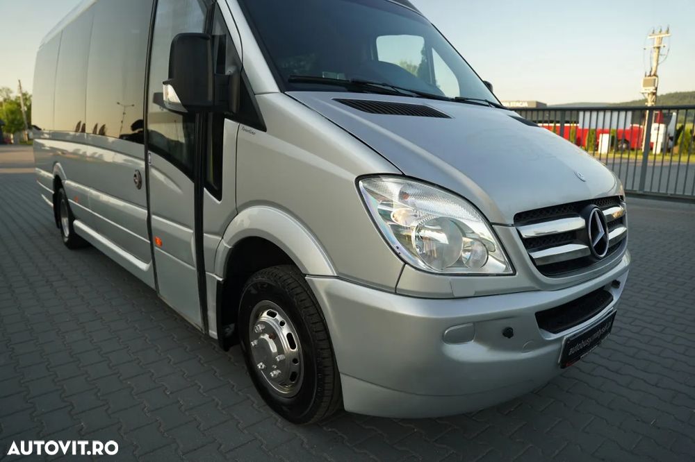 Mercedes-Benz SPRINTER 516 CDI / 2x AER CONDIȚIONAT / ECHIPAMENT ULTRA-ECHIPAT / PIELE / IMPORTAT - 8