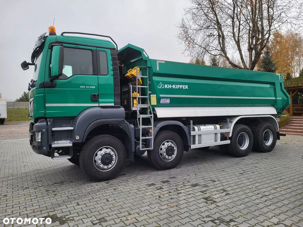 MAN TGS 41.500 8x8 KH KIPPER Manual Salon Polska Idealny - 7