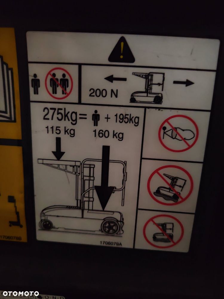 JLG PODNOŚNIK KOSZOWY 10MSP - 10