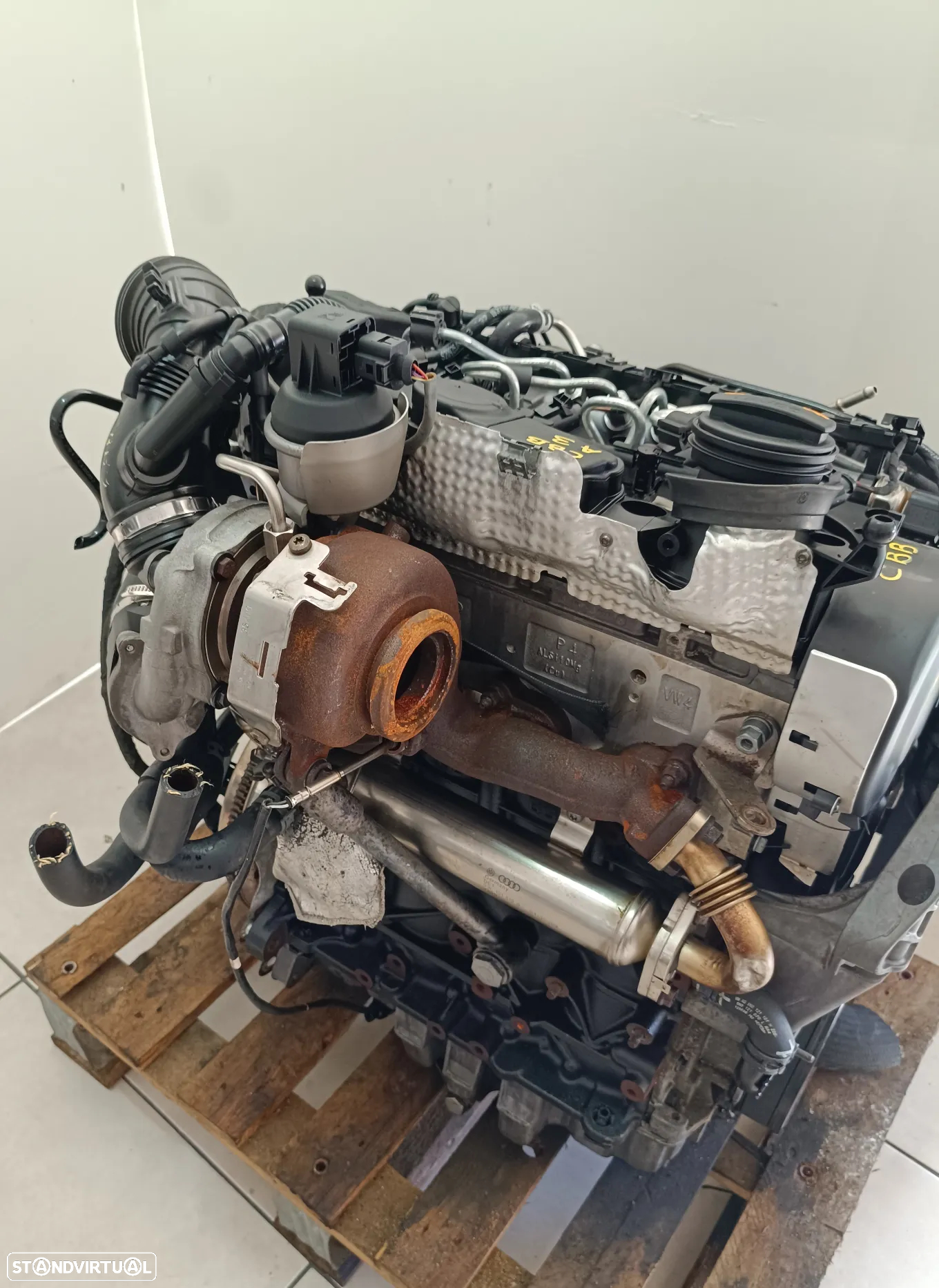 Motor Audi A3 2.0TDI 170cv CBB caixa 6v DSG 6 v automatica DSG LQT - 5