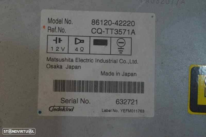 SISTEMA NAVEGAÇÃO GPS TOYOTA RAV 4 III 2007 -8612042220 - 4