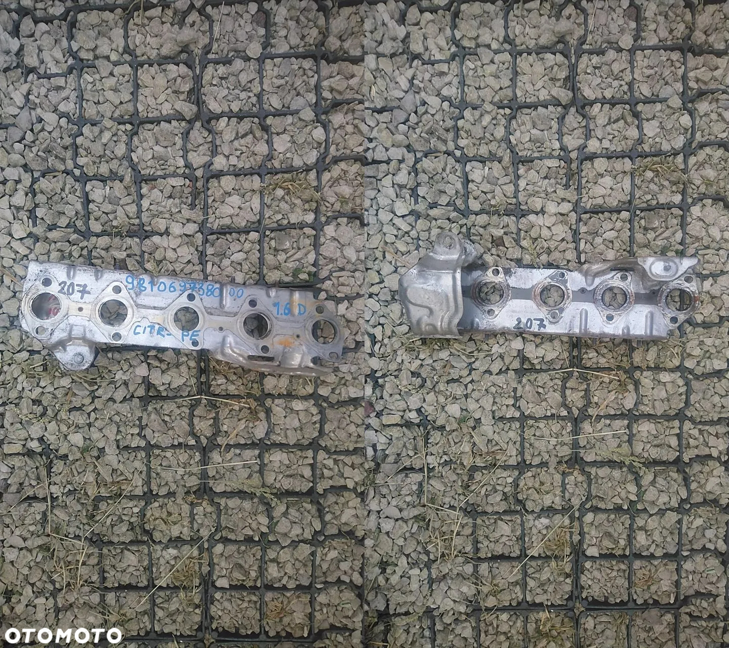 PEUGEOT CITROEN OSŁONA TERMICZNA KOLEKTORA WYDECHOWEGO - 9