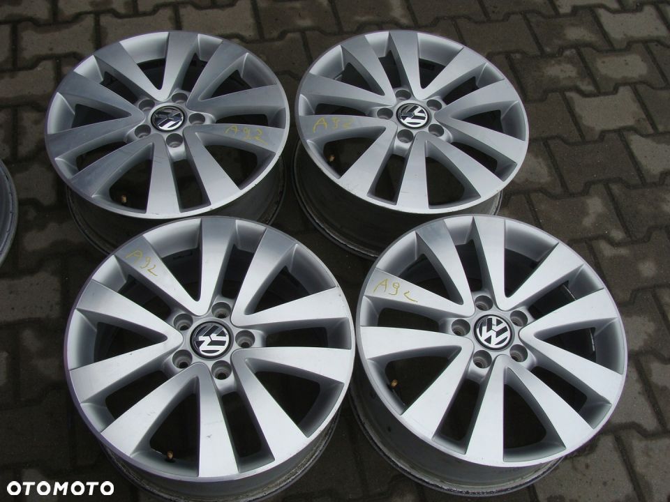 a92 5x112 VW Golf V VI Caddy Jetta Touran 7jx17 et54 - 1