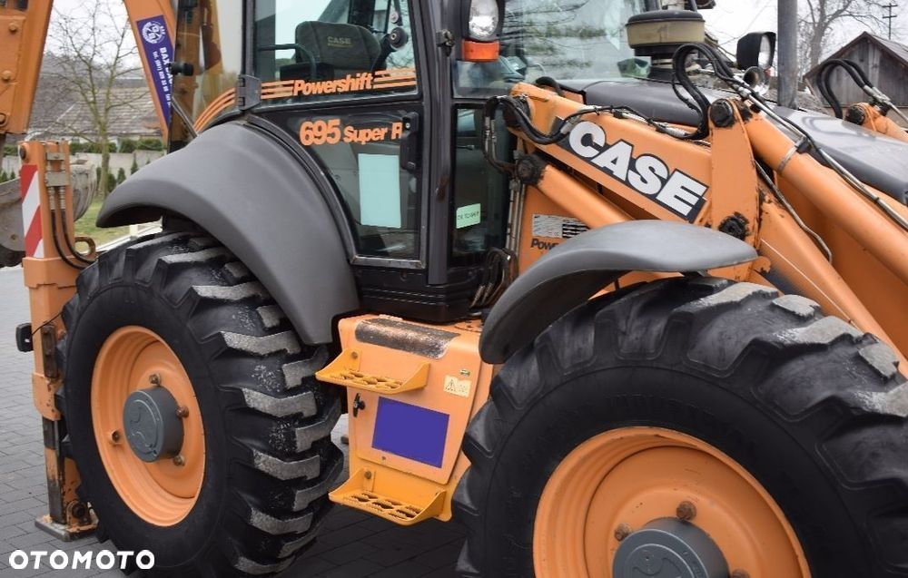 Case 695 SR ladowarka kolowa 2008 roku lopata przednia 4x4 - 3