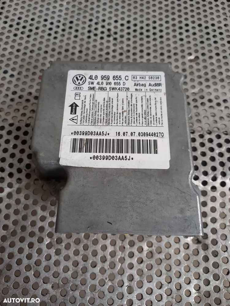 Calculator Modul Airbag Audi Q7 4L An 2005-2006-2007-2008-2009 Cod 4LC - Dezmembrari Arad - 6