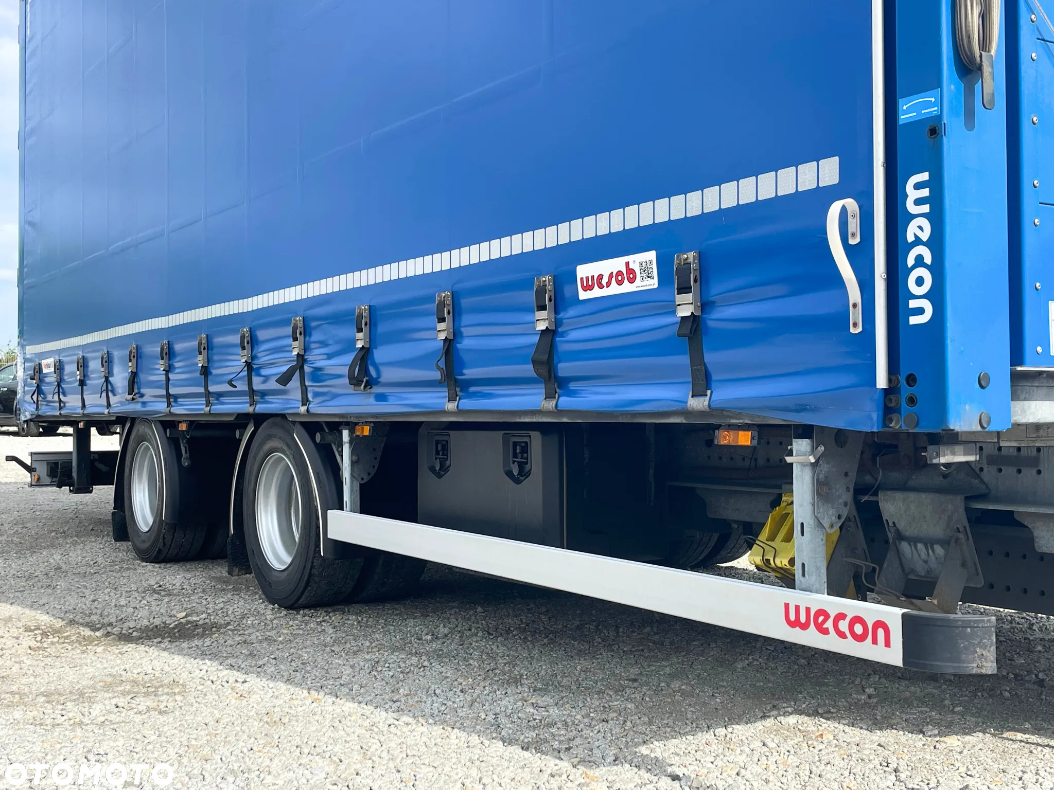 Wecon PRZYCZEPA TANDEM / 7,75 M / SUWANY PODNOSZONY DACH / SALON PL - 6