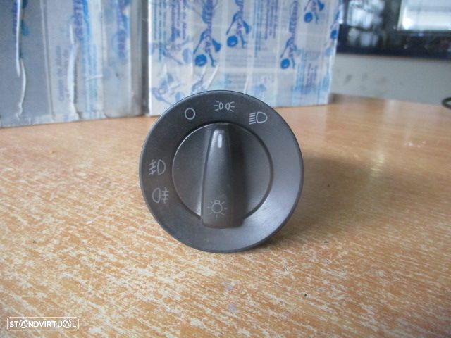 Interruptor 1U0941531D SKODA FABIA 2 2007 1.4I 85CV 5P AMARELO REGULADOR LUZ SKODA FABIA 2 SW 2011 1.6TDI 90CV 5P CINZA - 1