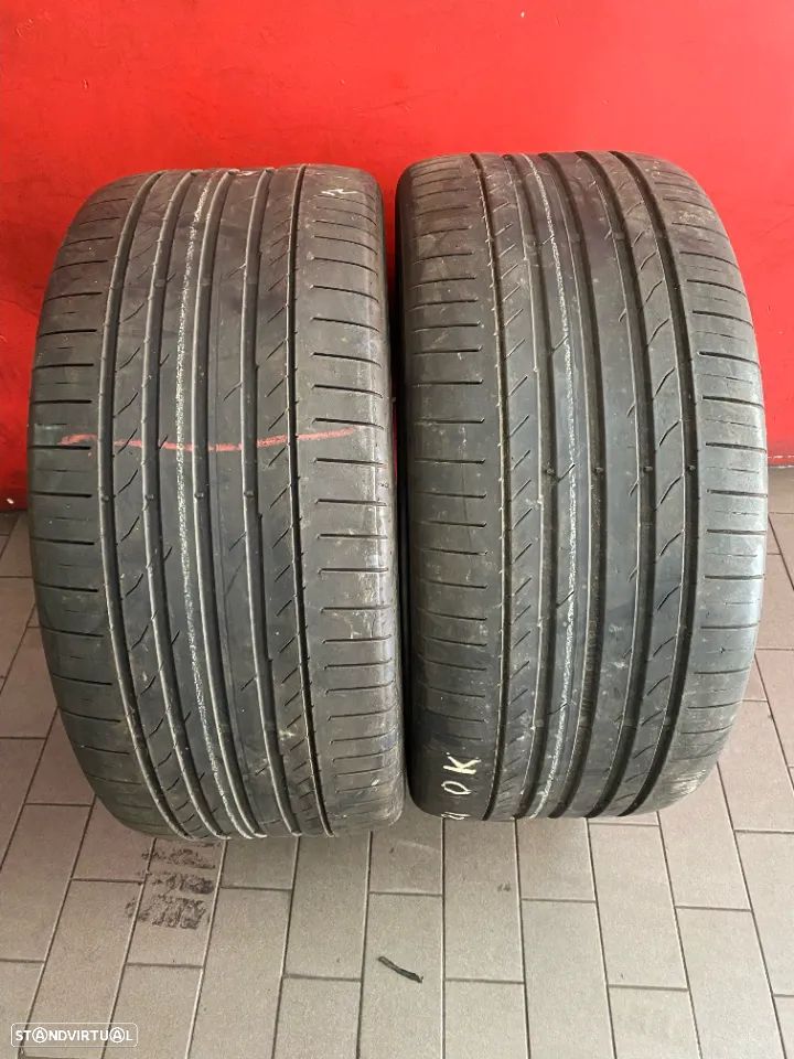 2 Pneus 295/40/21 Continental ContiSportContact 5 com mais de 60 % de piso - 1