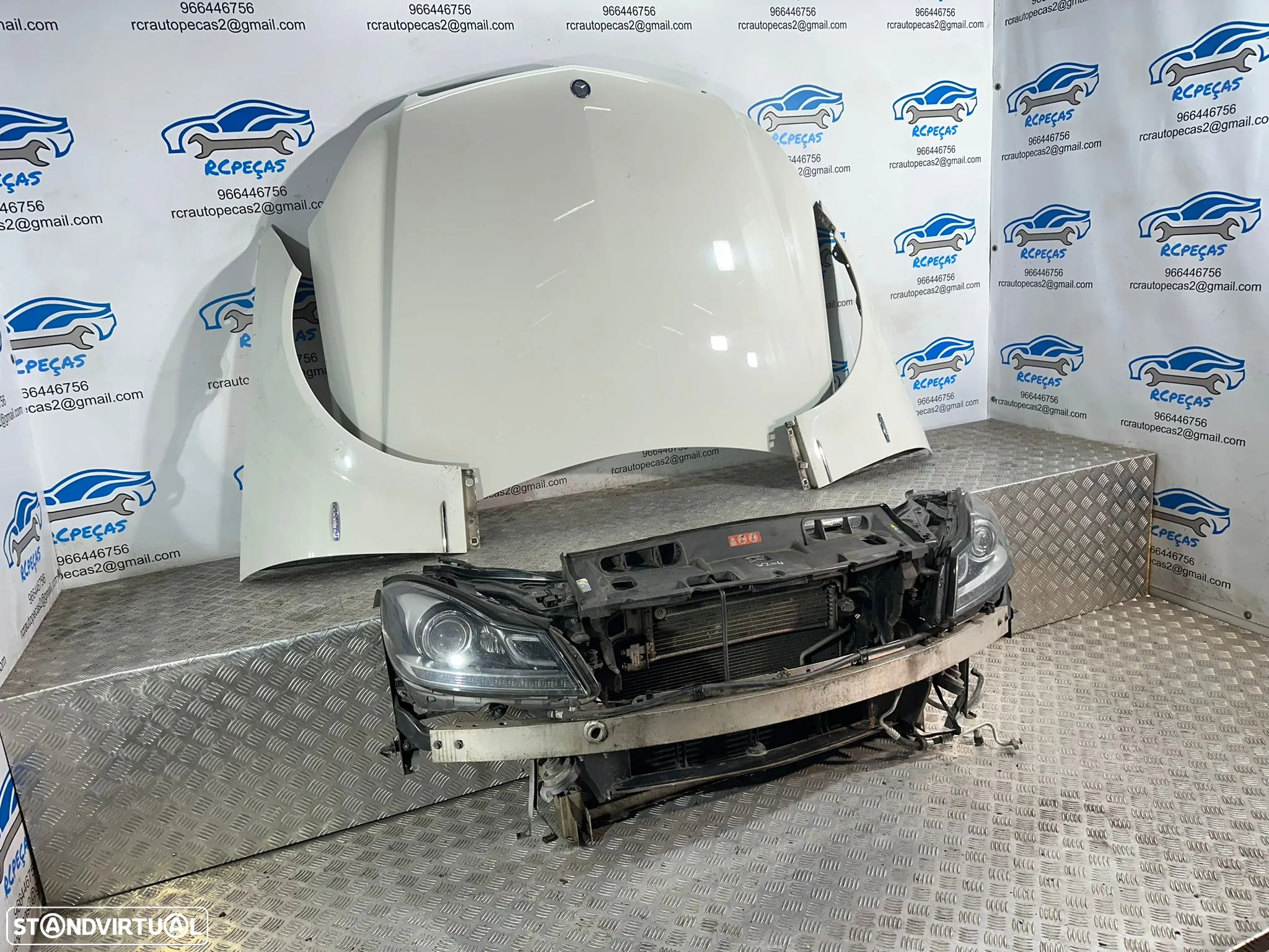 .Frente Completa Xenon AMG Mercedes Benz W204 C220 Facelift Diesel 651.911 2006 - 2014 - 6