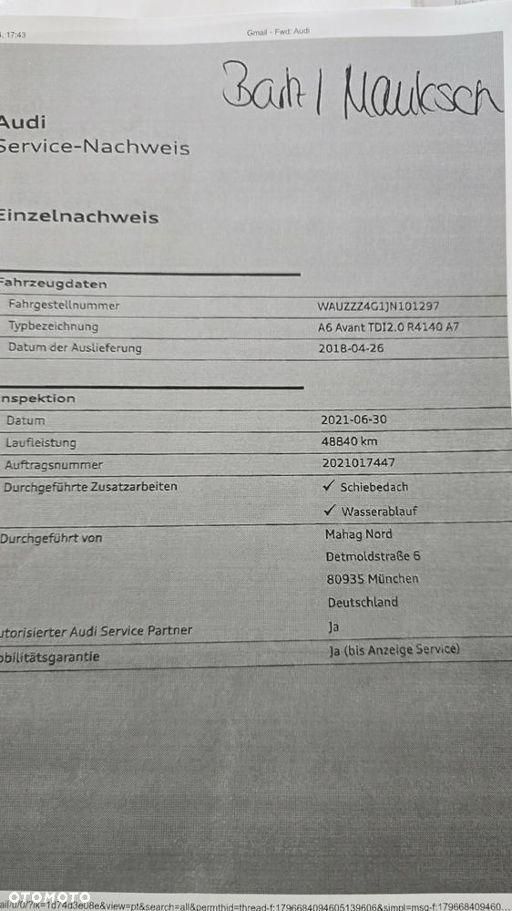 Audi A6 Avant 2.0 TDI Ultra DPF S tronic - 24
