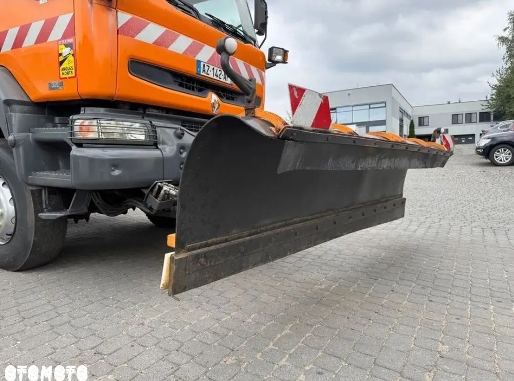 Renault Kerax 4x4 320DCi Wywrotka 3str 2004r. Klima SPECJALNY Solarka ACOMETIS Piaskarka Pług - 19