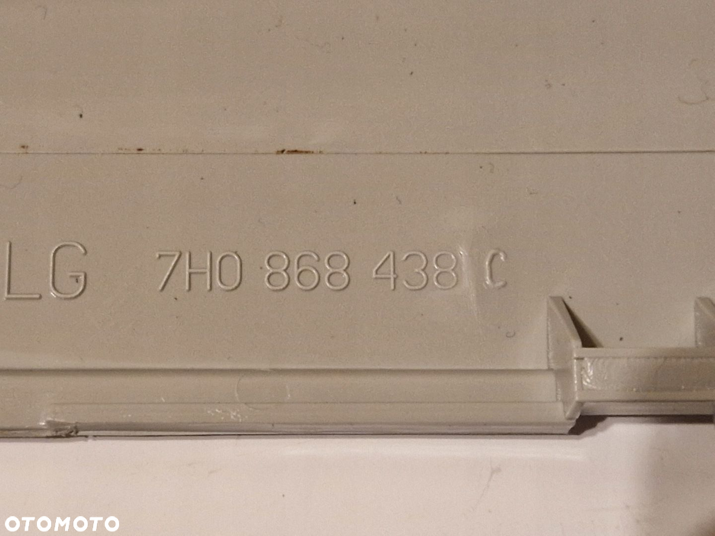 VW T5 MULTIVAN panel podsufitki LAMPKA KONSOLA 7H0868438C NOWY ORYGINAŁ - 3