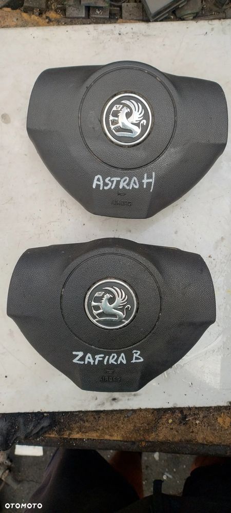 OPEL ASTRA H kierownica  ZAFIRA B poduszka kierowcy airbag - 2