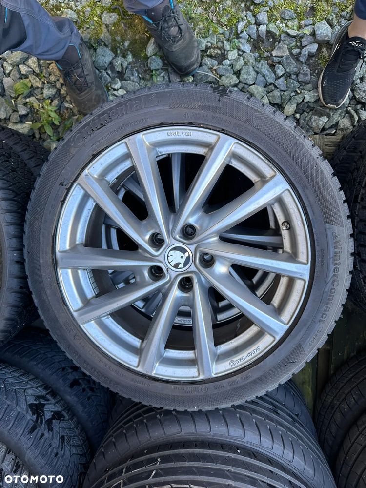 Koła zimowe Skoda Superb Continental WinterContact TS 850P 215/50 R18 92V 7,5mm-8mm - 3