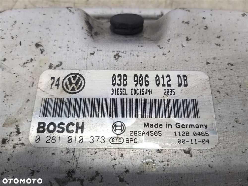 Komputer sterownik silnika VW Golf IV 1,9 TDI 1997-2003  038906012M - 3