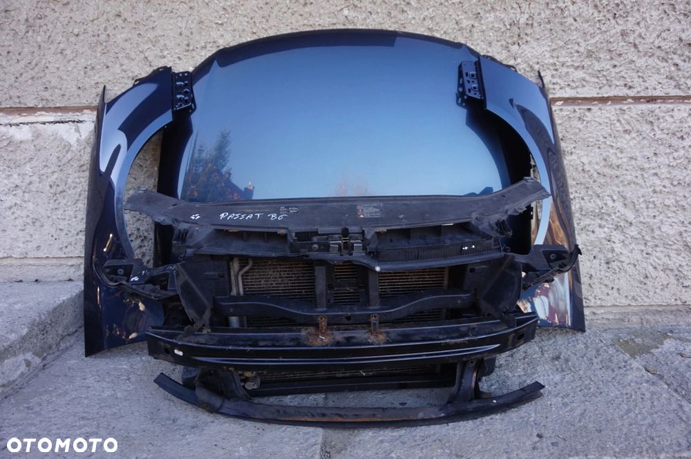 ZDERZAK MASKA BŁOTNIK KOMPLETNY PRZÓD VW PASSAT B6 - 8