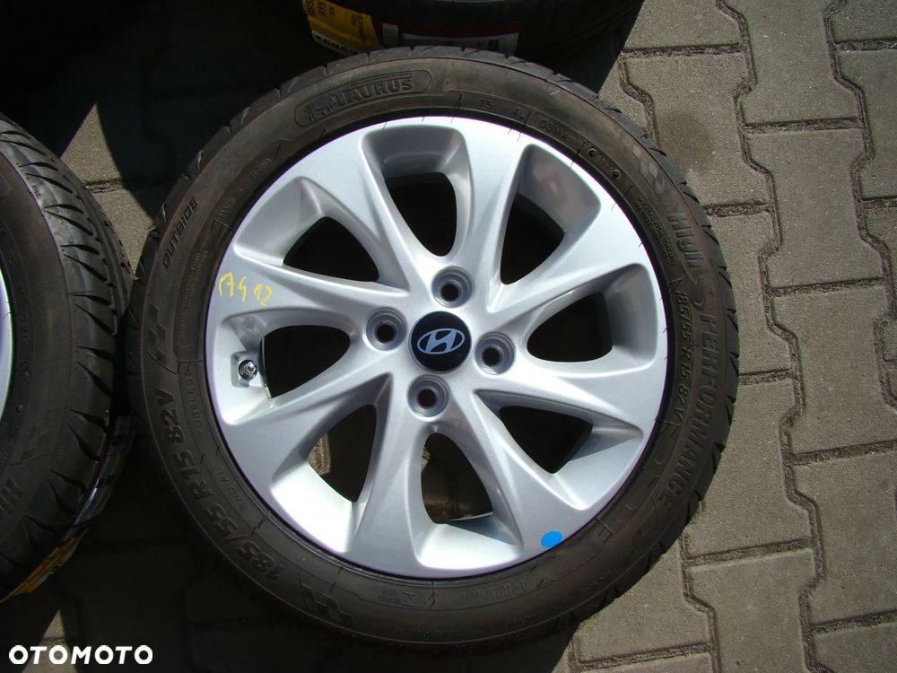 a412 4x100 Kia Picanto Hyundai I10 6Jx15 Lato 185/55 R15 niemontowane - 3