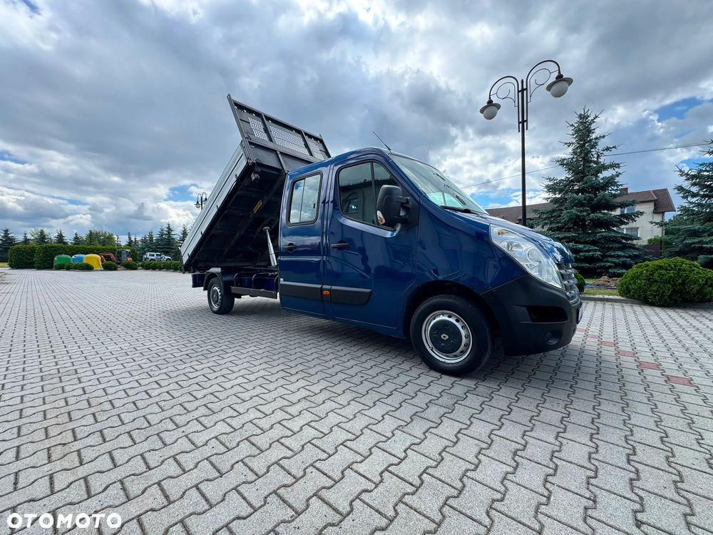 Renault MASTER L3 Klima Elektryka Wywrotka Kiper 3 stronny Doka Hak Brygadówka Serwis - 11