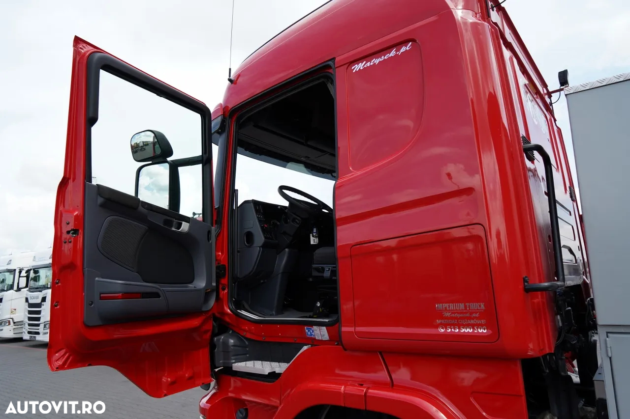 Scania R 580 / V8 / 6x4 / MTA: 150.000 KG / RETARDER / I-PARK COOL / ADR COMPLET / TRACTOR CU 3 AXE / IMPORTAT - 19