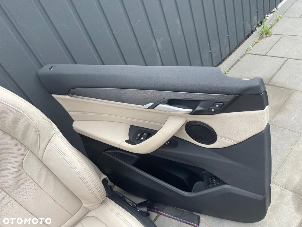 FOTELE TAPICERKA BMW X1 F48 SKÓRA ELEKTRYCZNE GRZANE OYSTER - 4
